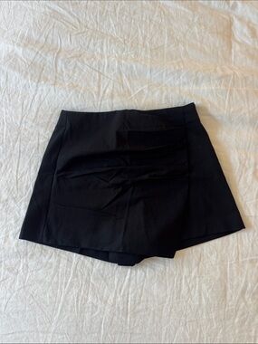 Black Layers Skort Zara